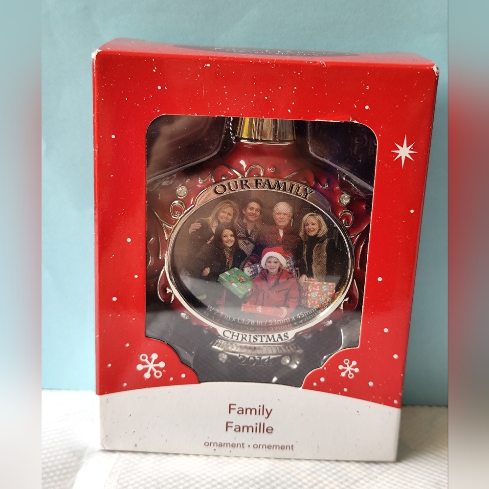 Our Family Christmas Ornament AGC 2014